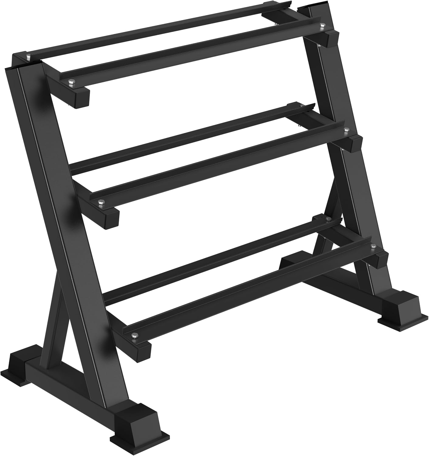 Home Gym Equipments - Heavy Duty Three Tier Dumbbell Rack