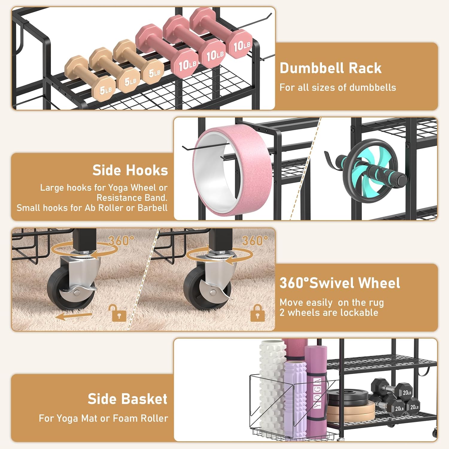 Home Gym Storage, No Material  - огляд і ціна Home Gym Equipments