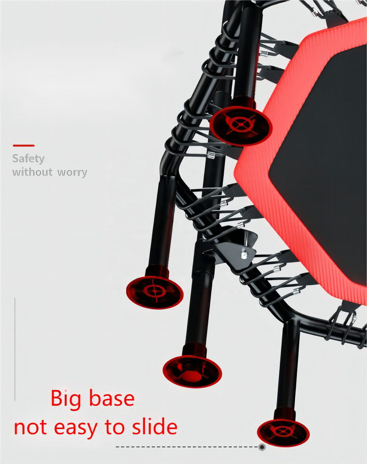 Trampoline with Adjustable Han - огляд і ціна Home Gym Trainer
