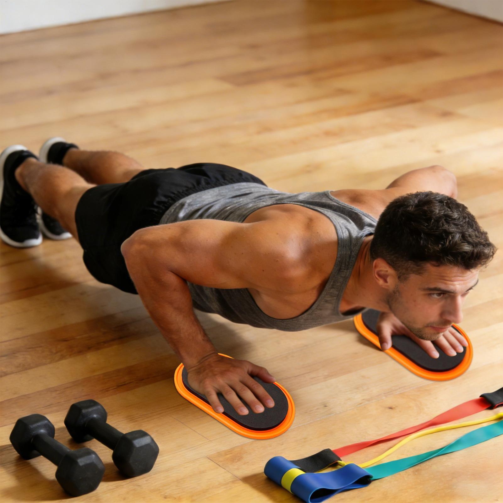 Workout Sliders Disc Oval Shap - огляд і ціна Fitness Home Gym Equipment