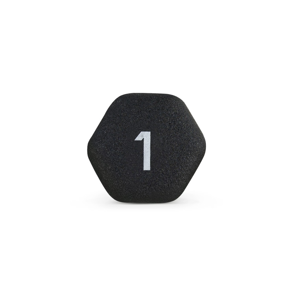1lb Black Neoprene Dumbbell Pa - огляд і ціна Fitness Home Gym Equipment