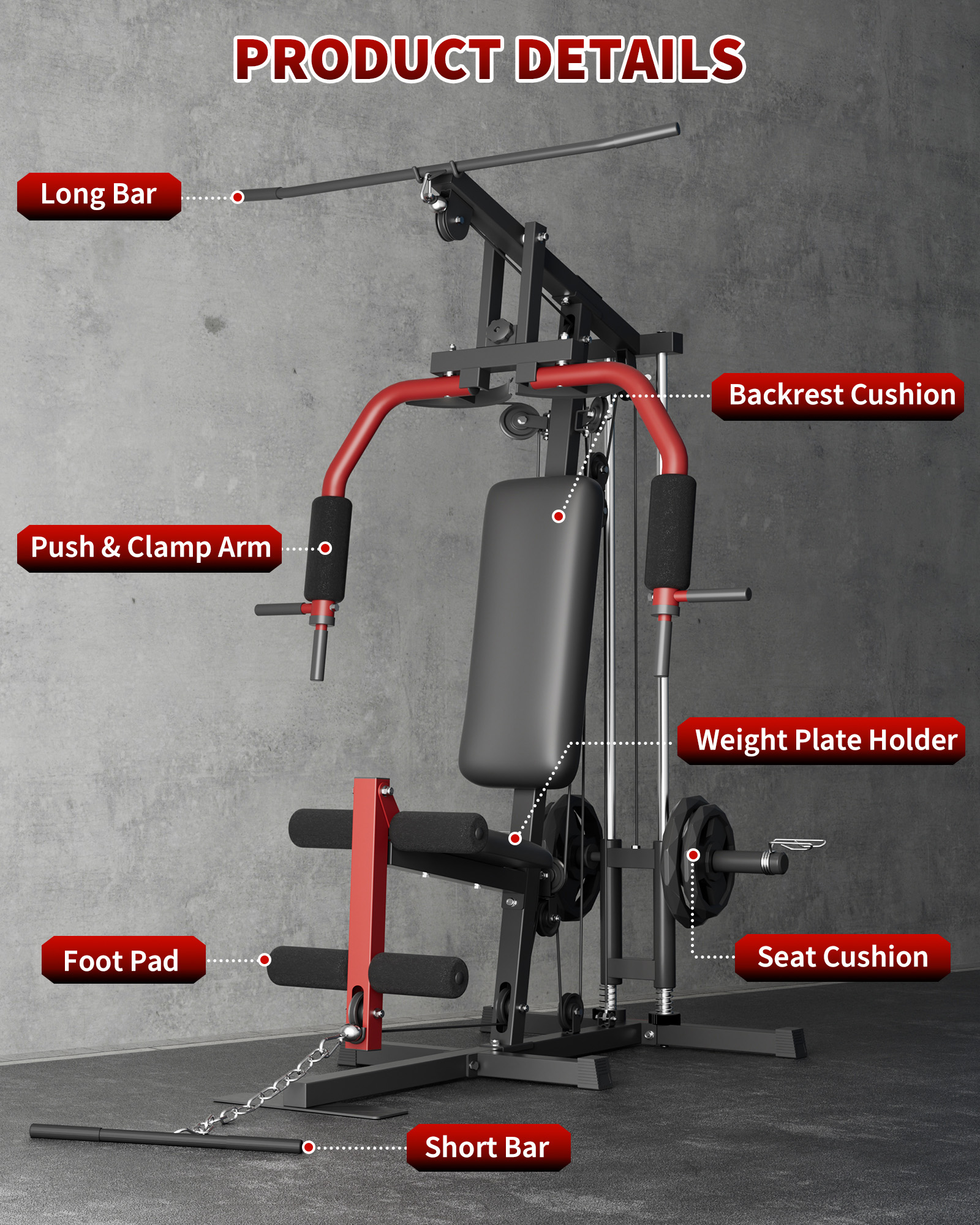 5-In-1 Multifunctional Home Gy - огляд і ціна Home Gym Training Program