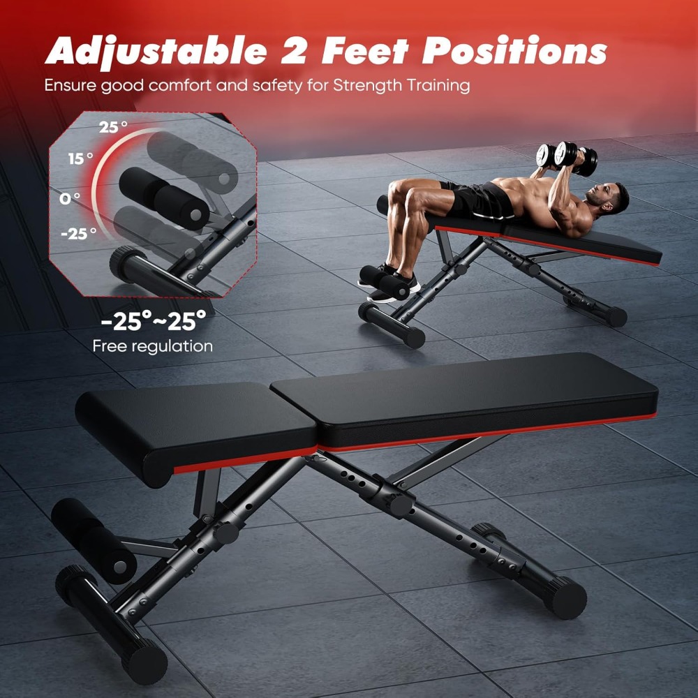 Adjustable Weight Bench for Ho - огляд і ціна Home Gym Equipments