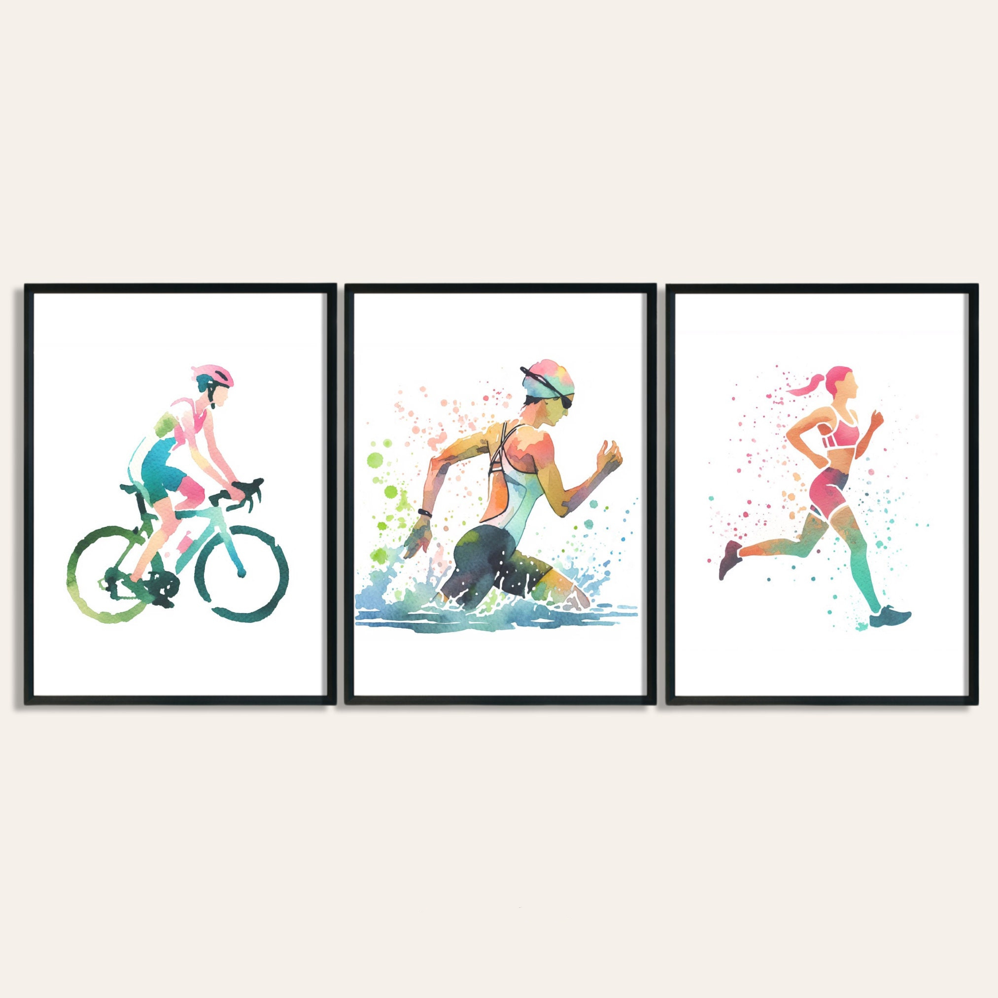 3pcs Women's Triathlon Art Pos - огляд і ціна Home Gym Yes Or No