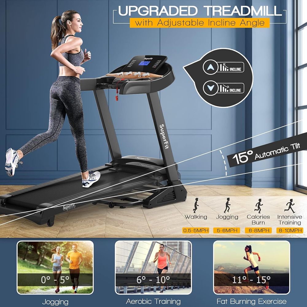 Incline Electric Treadmill wit - огляд і ціна Home Gym Training Program