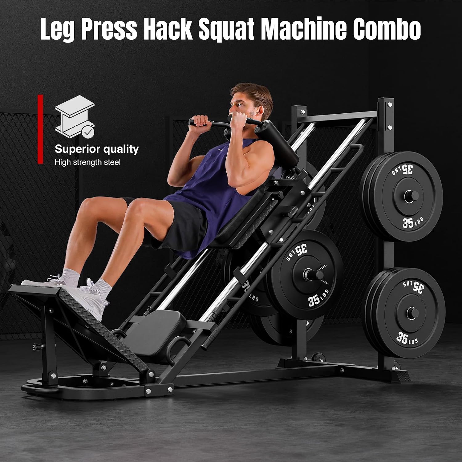 Dripex Leg Press Machine, Hack - огляд і ціна Home Gym With Leg Press