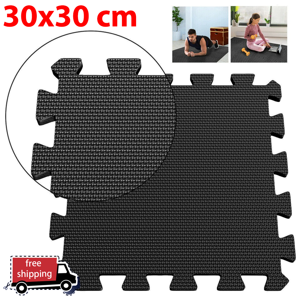 8/16 Pcs Gym Mat Cross-pattern - огляд і ціна Home Gym Floor