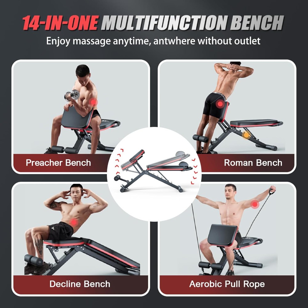 2026 Adjustable Weight Bench,  - огляд і ціна Home Gym With Leg Press