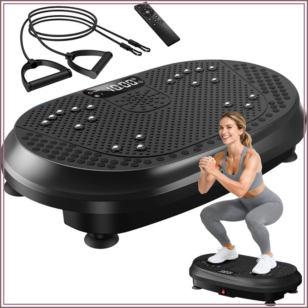 Vibration Plate Exercise Machi - огляд і ціна Home Gym Training Program